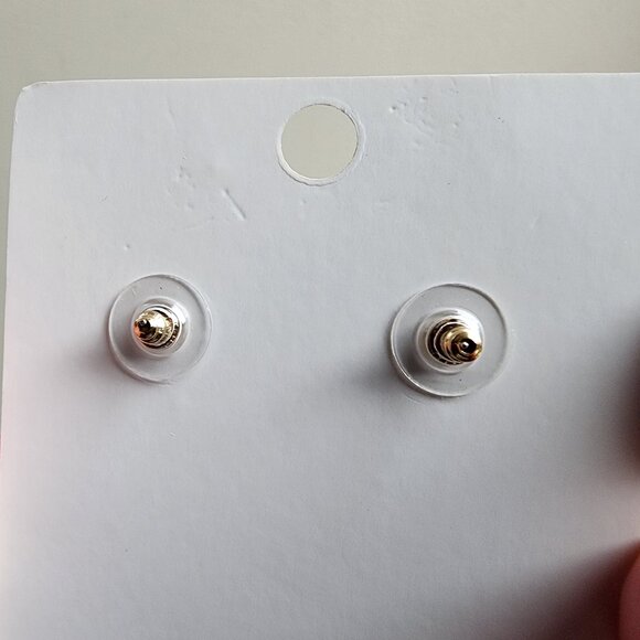 NWT JD Gold Tone Drop Dangle Earrings - Picture 6 of 11